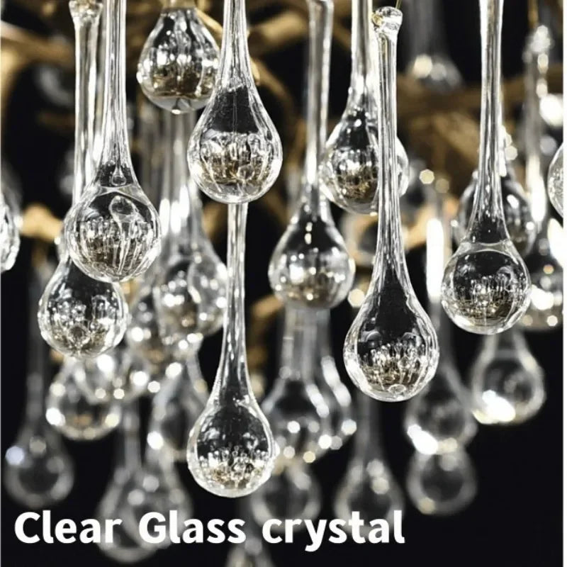 Branch Chandelier For Living Or Dining Room Crystal
