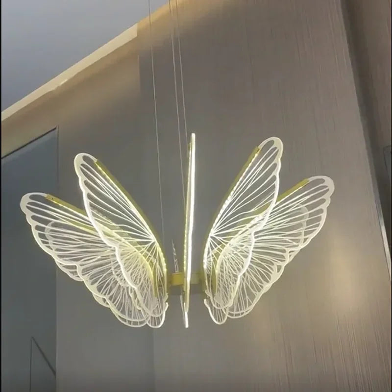 Butterfly Hanging Ceiling Lights Bedroom