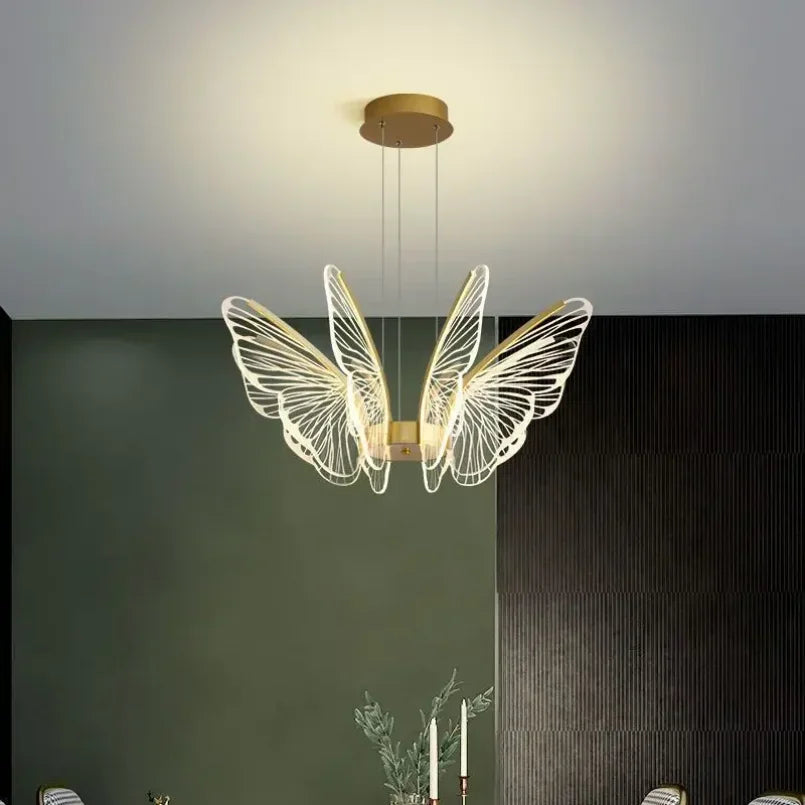 Butterfly Hanging Ceiling Light Living Room