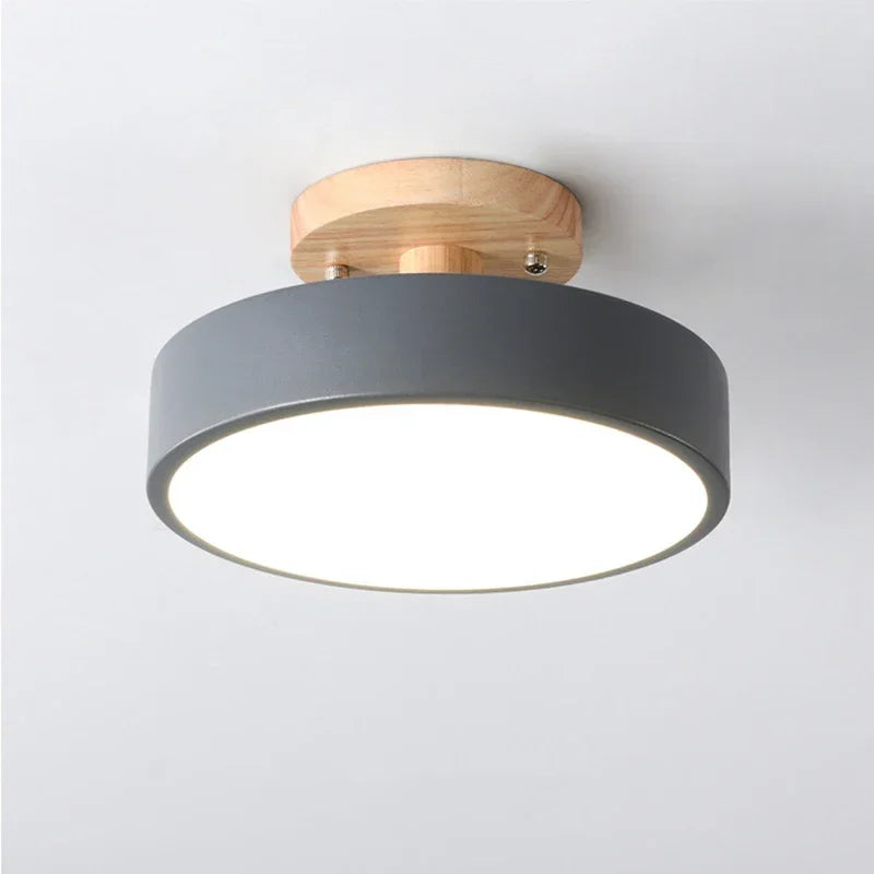 Grey Ceiling Light For Hallway Corridor Or Bedroom