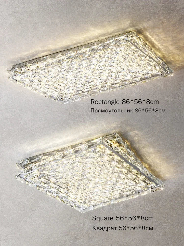 Ceiling Lights Made Of Crystal