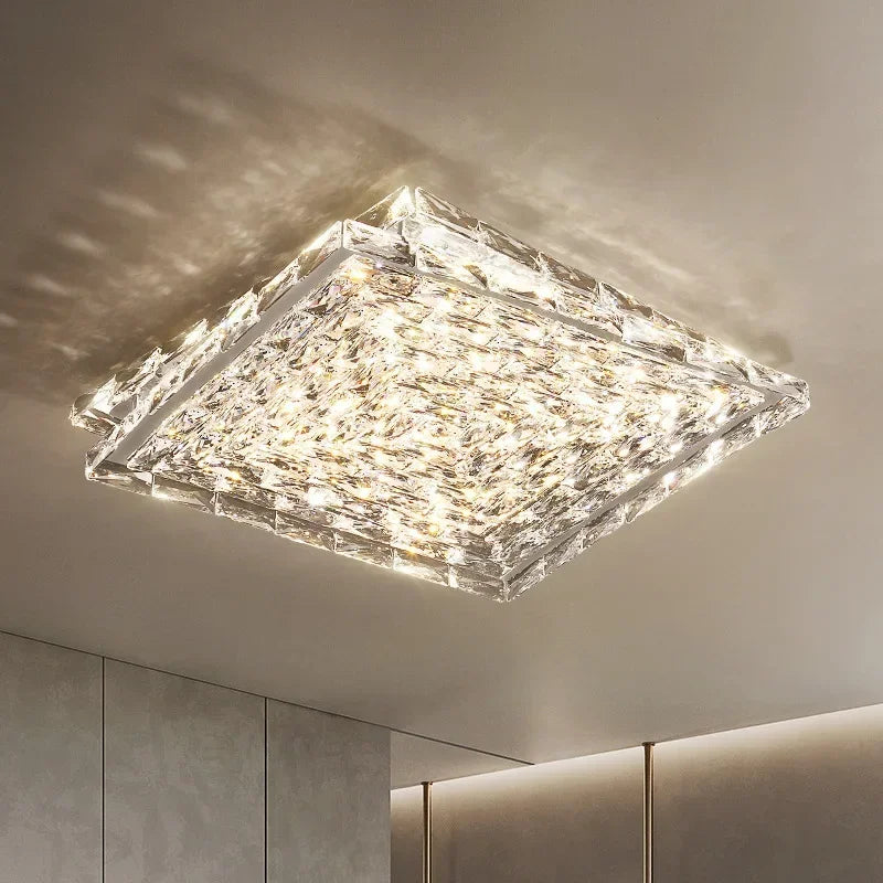 Ceiling Lights Made Of Real Crystal