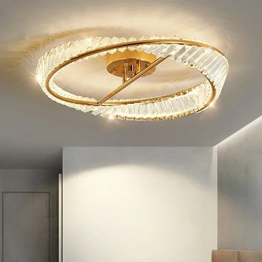 Ceiling Light With Crystal