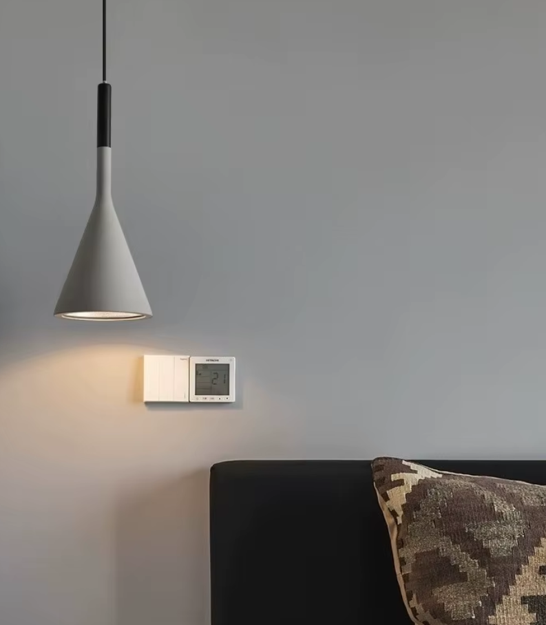 Cement Concrete Pendant Light For Bedroom