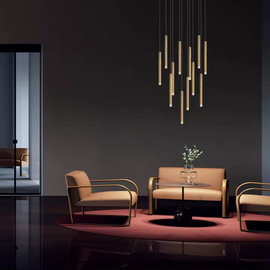 Chandelier For Living Room In Modern Home