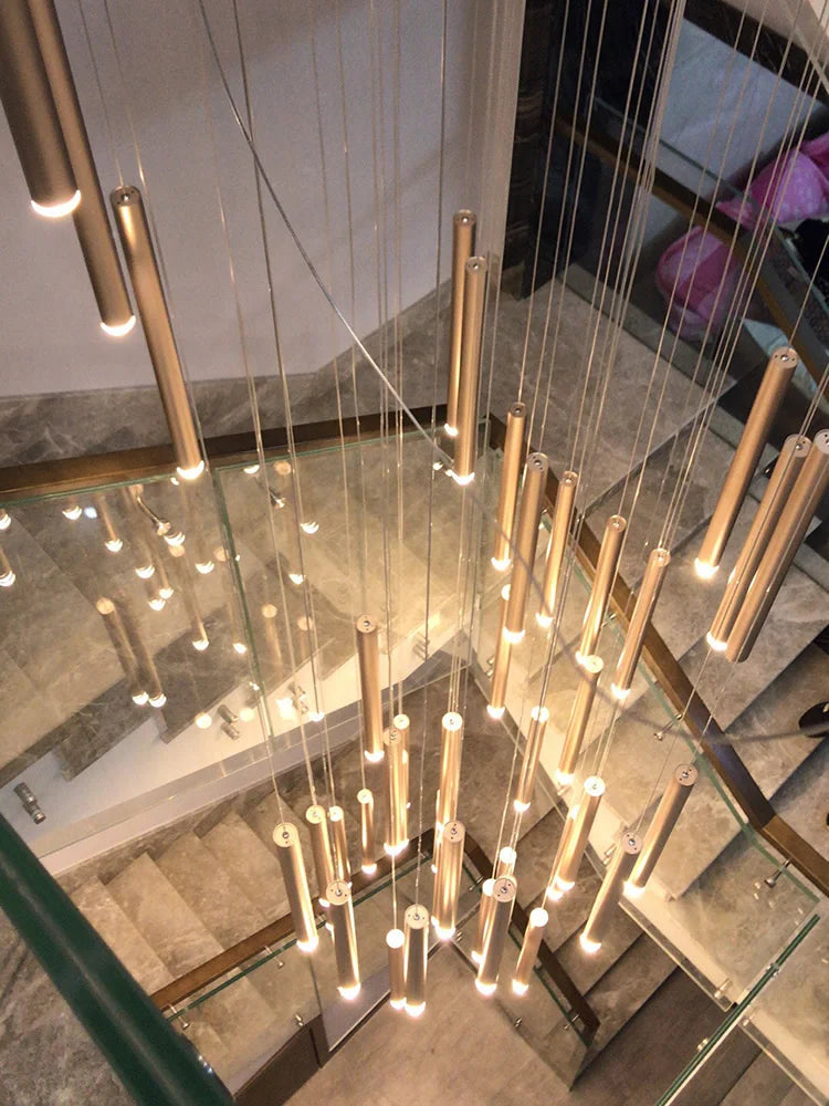Chandelier For Stairs In Modern Homes