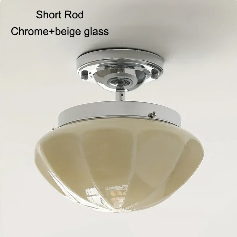 Chrome Classic French Ceiling Light