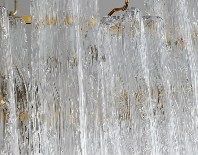 Clear Glass Ceiling Light Chandelier