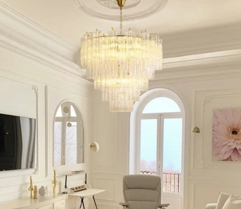 Clear Glass Ceiling Lights Chandelier