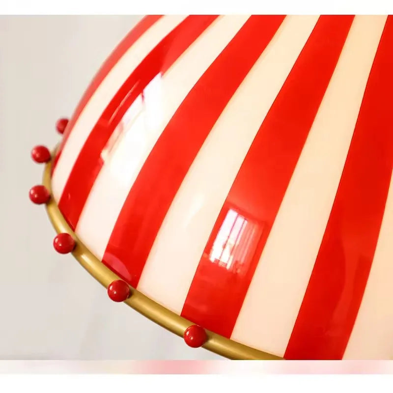 Colored Glass Pendant Light