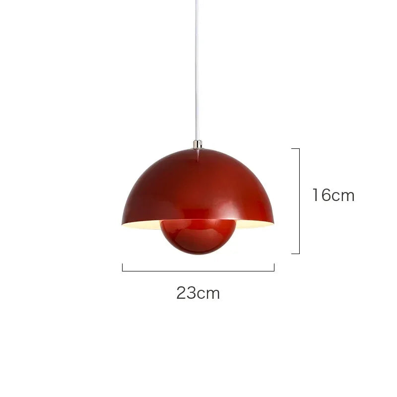 Colorful Pendant Light red