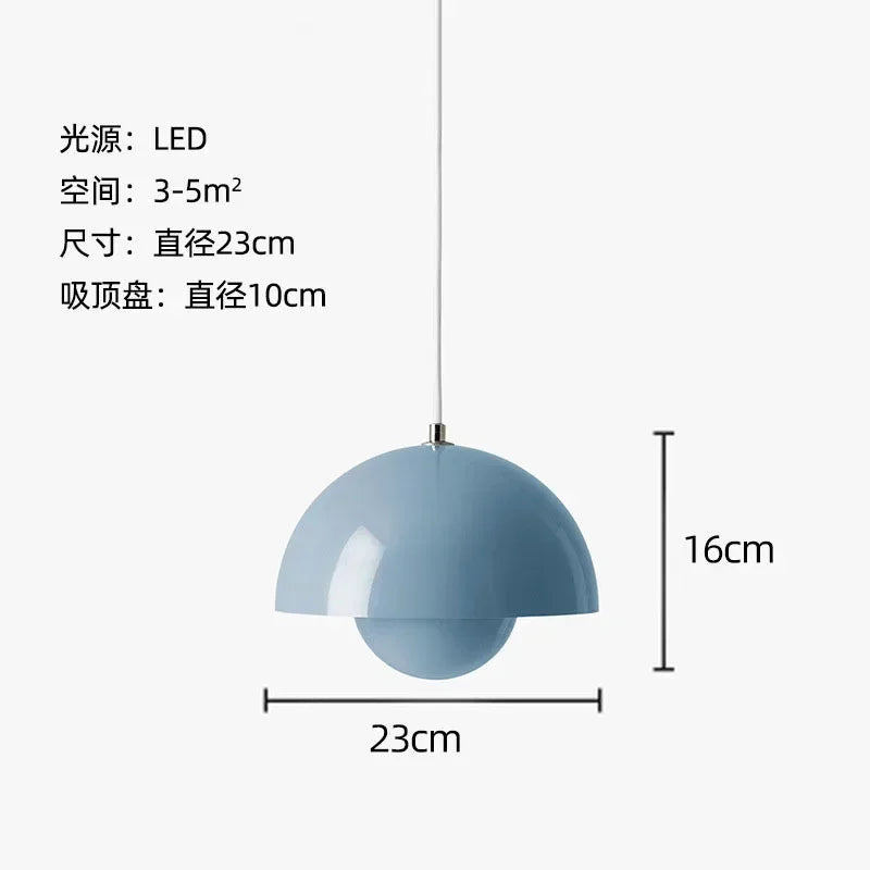 Colorful Pendant Lights blue