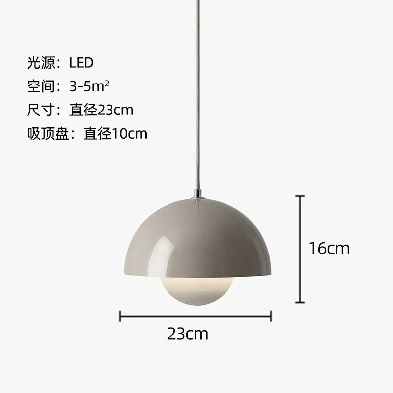 Colorful Pendant Lights grey
