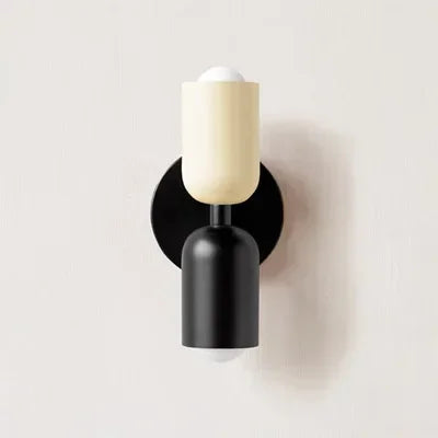 Colorful Wall Lamp black white