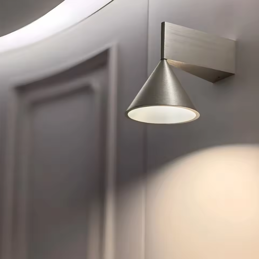 Conical Wall Sconces Hallway