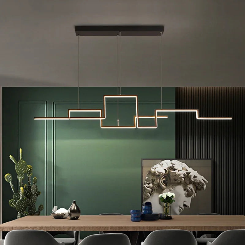Contemporary Design LED Chandelier Kitchen Dining Room