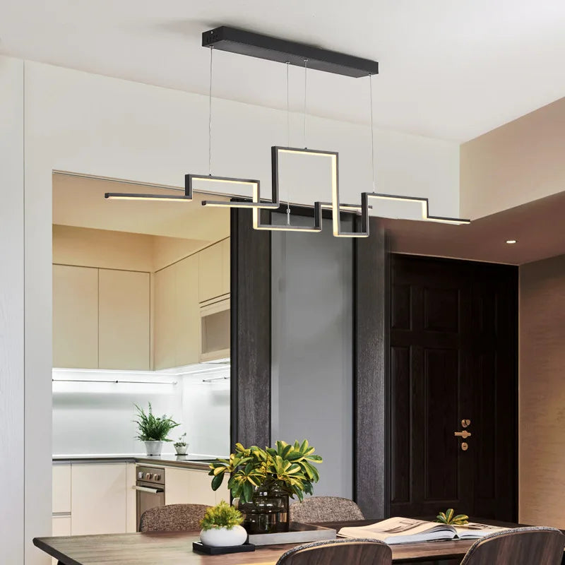 Contemporary Design LED Chandelier For Kitchen Island