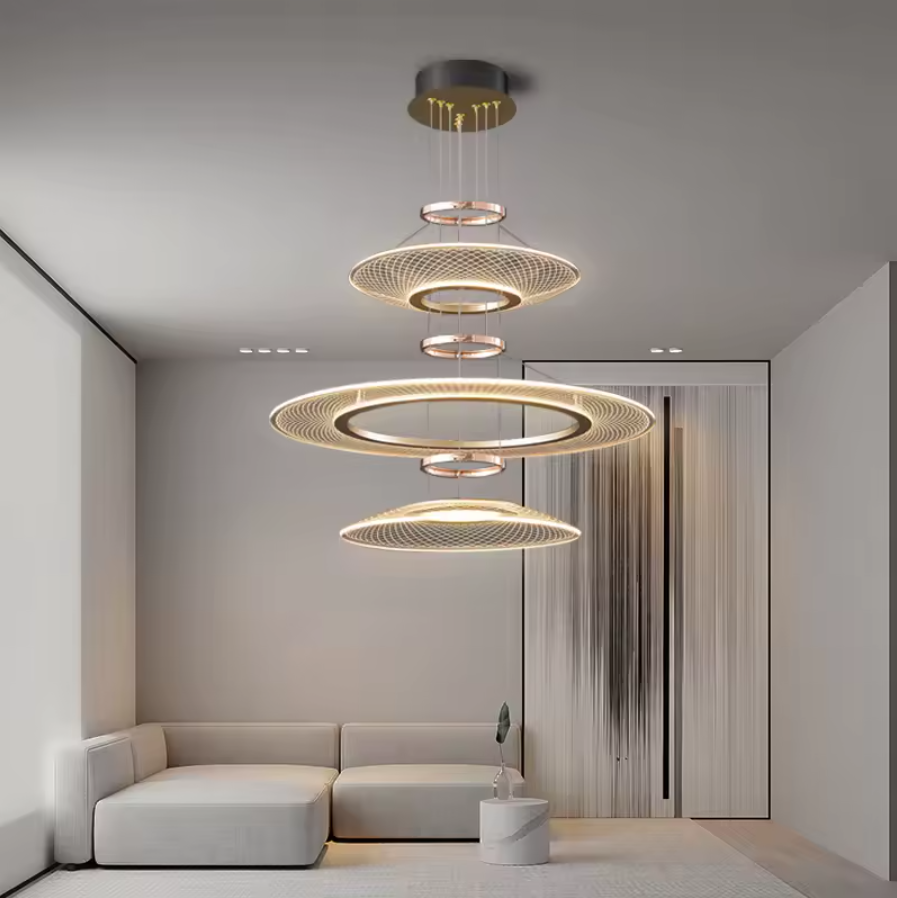 Contemporary Hanging Ceiling Light Living Room