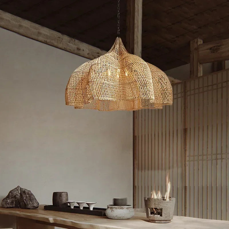 Cozy Lamp Dining Room