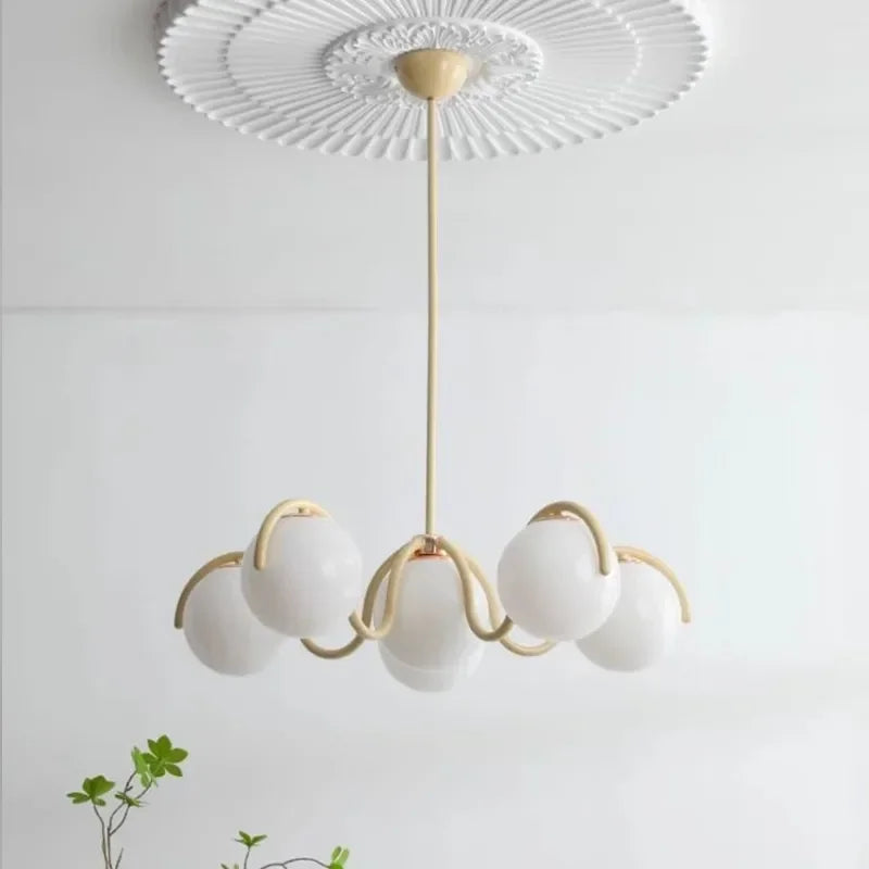 Cream French Magic Bean Ceiling Lights