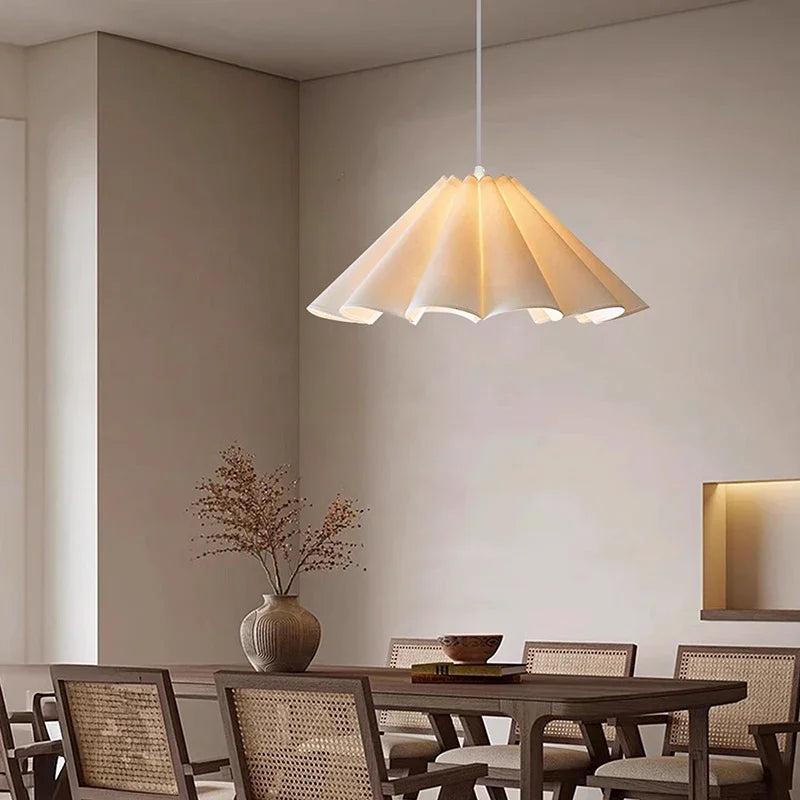 Cream Hanging Ceiling Lamp Dining Room