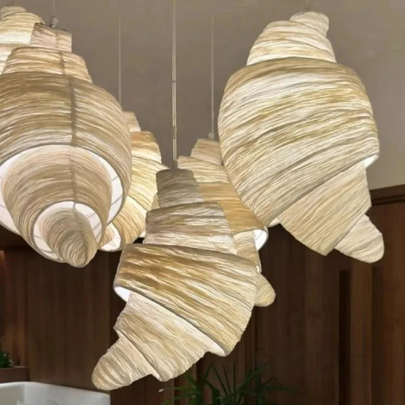 Croissant Shaped Hanging Lamps