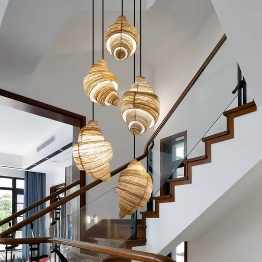 Croissant Shaped Pendant Lamp