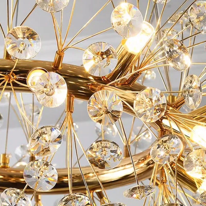 Crystal Ball Ceiling Light