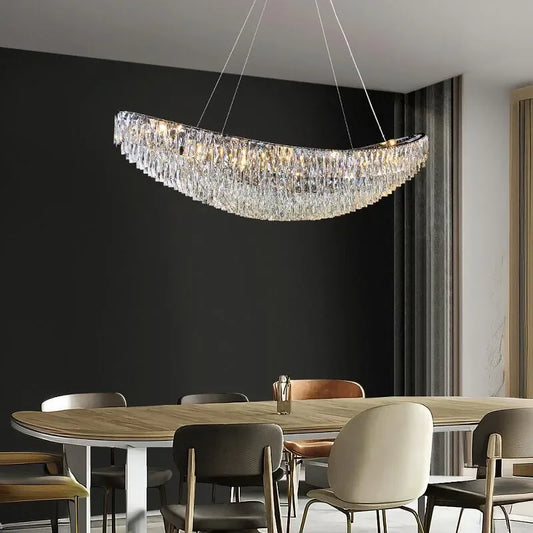Crystal Boat Chandelier