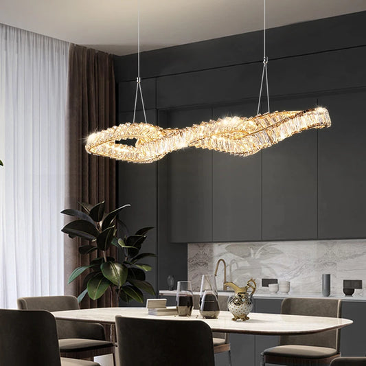 Crystal Ceiling Light Fixture