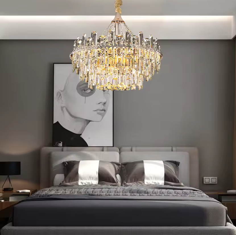 Crystal Chandelier For Bedroom