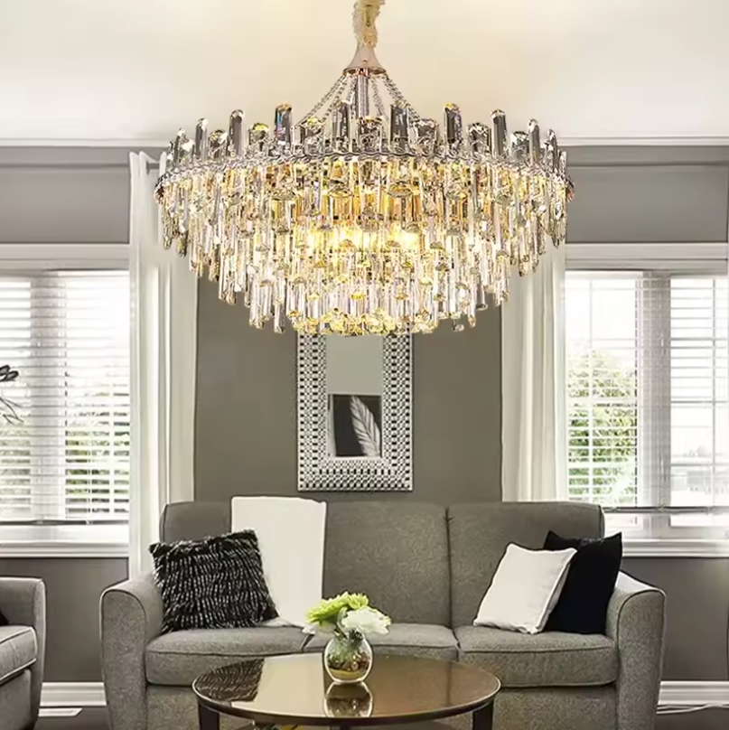 Crystal Chandelier For Living Rooms