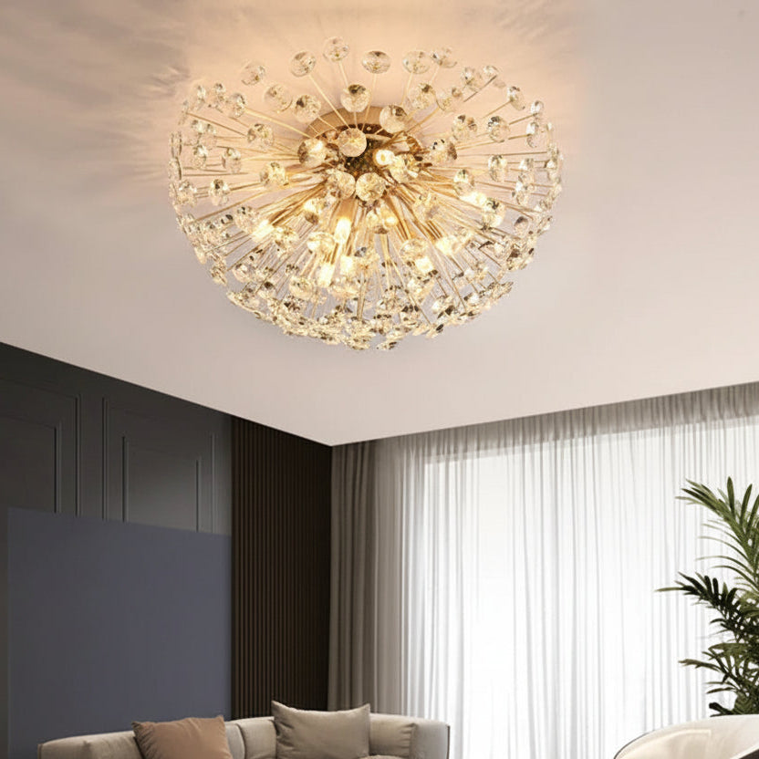 Crystal Dandelion Ceiling Lights