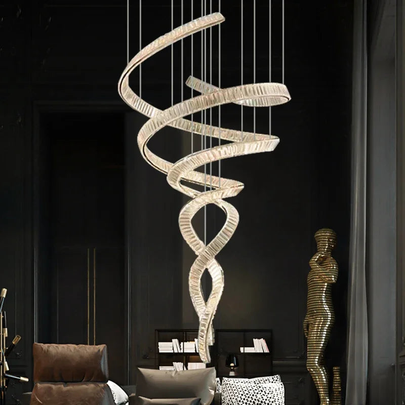 Crystal Hanging Ceiling Light Chandelier