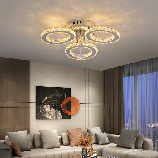 Crystal Modern Ceiling Light