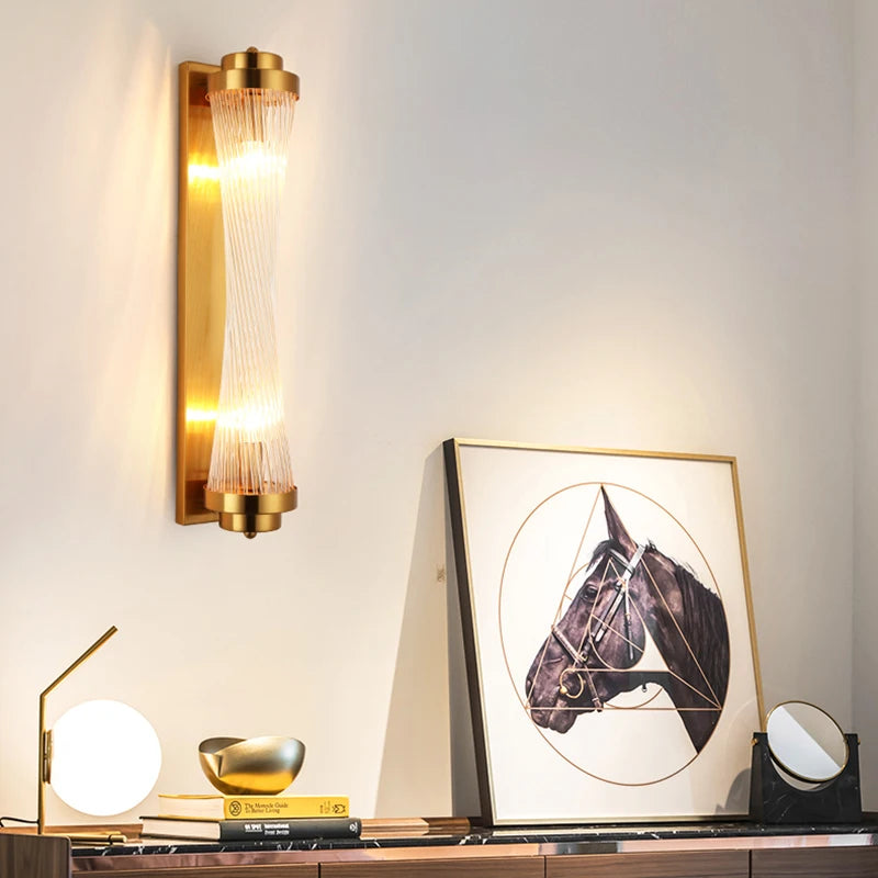  Crystal Wall Light Sconce