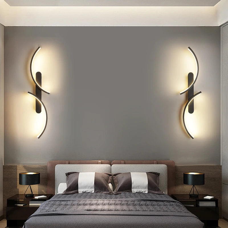 Curved Wall Light
