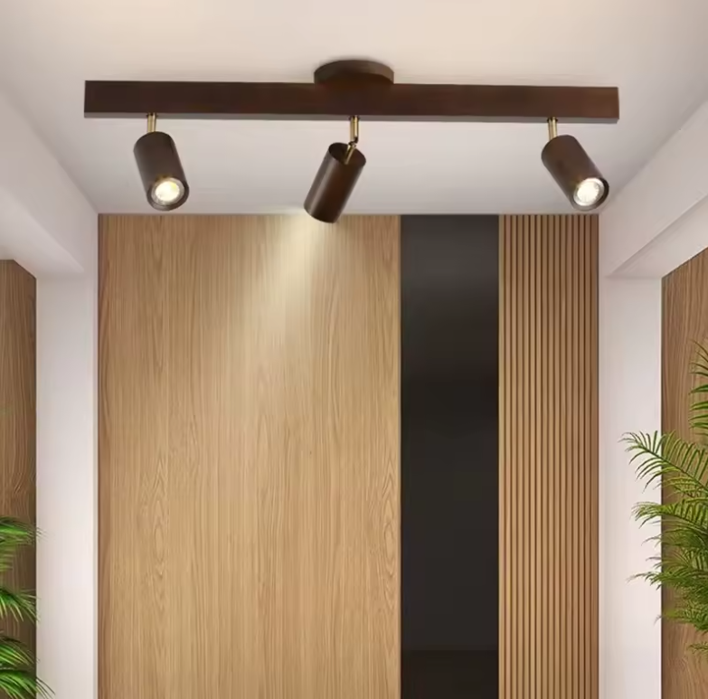 Dark Wooden Spotlights