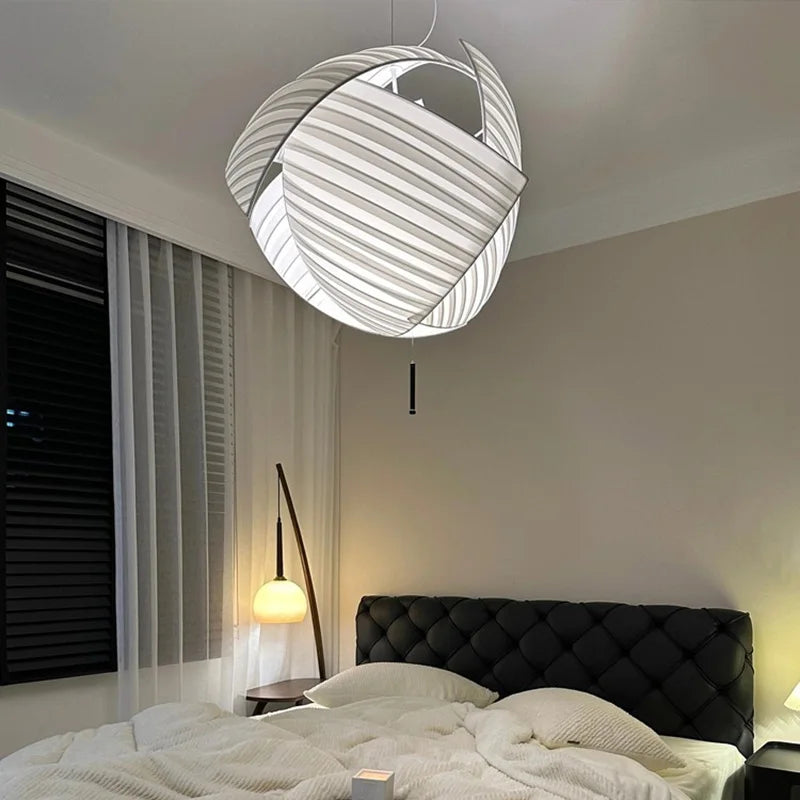 Designer Fabric Hanging Ceiling Lights