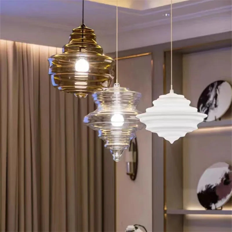 Designer Glass Hanging Pendant Lamp