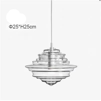 Designer Glass Hanging Pendant Light