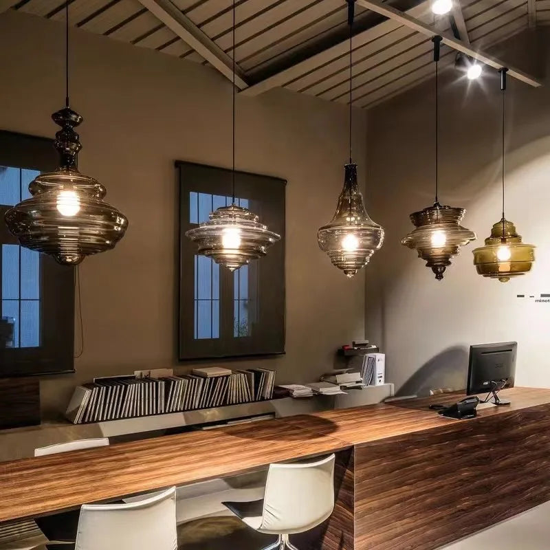 Designer Glass Hanging Pendant Lights