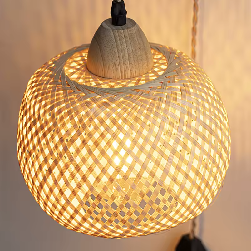 Bamboo Wall Lanterns