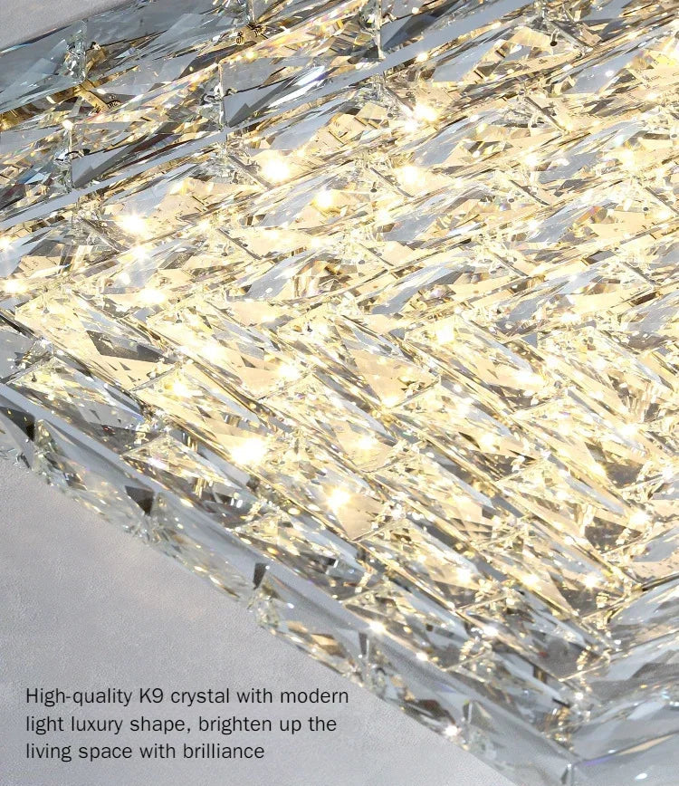 Ceiling Light Made Of Real Crystal