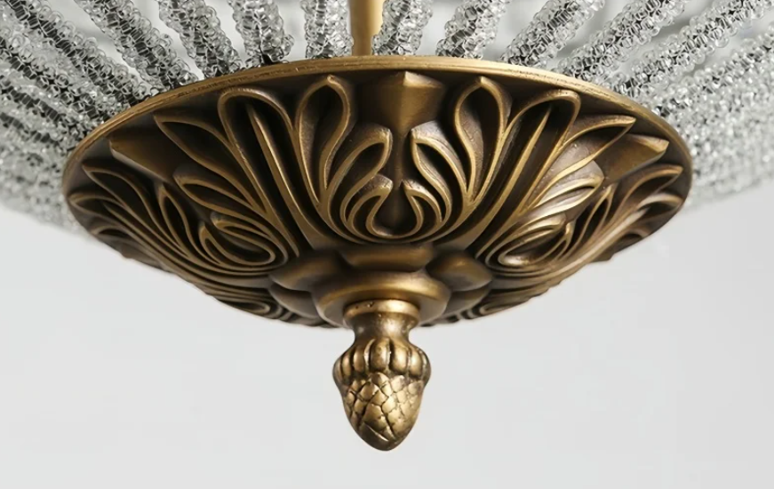 Crystal Globe Pendant Ceiling Light