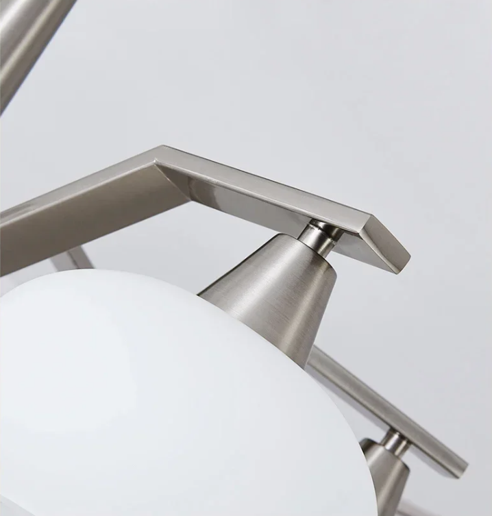 Modern Silver Chandeliers