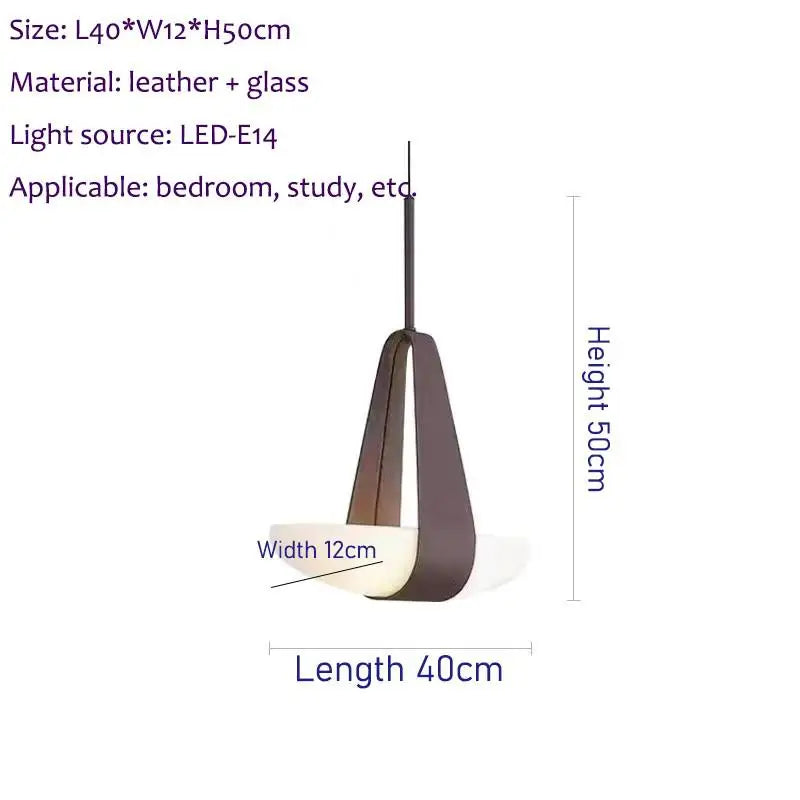 Leather Ceiling Lights