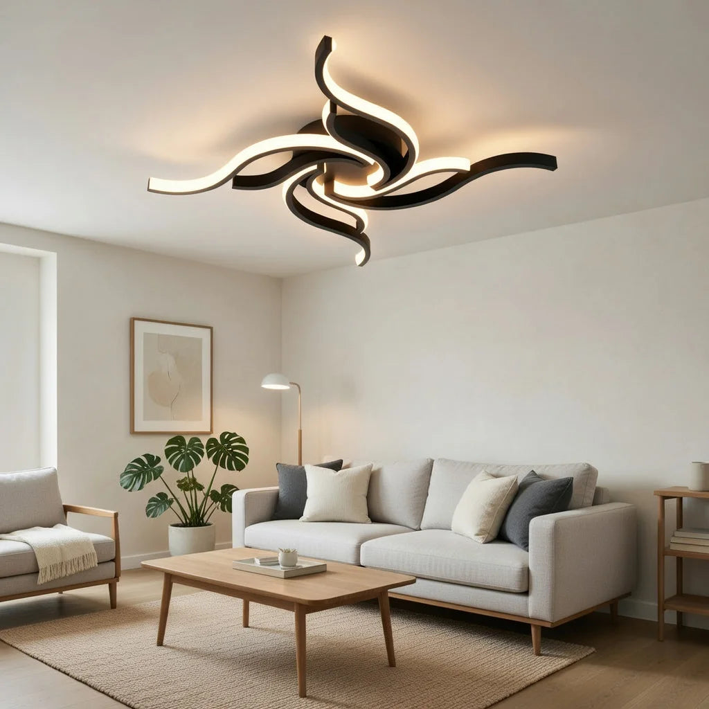 Dimmable LED Ceiling Lights With Remote Control