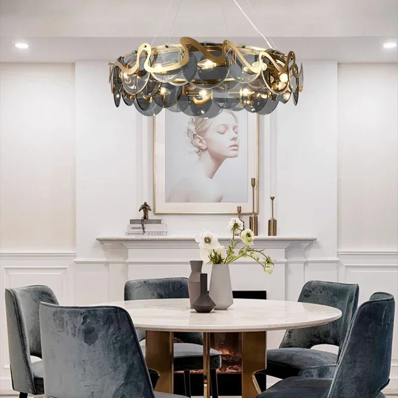 Dining Table Ceiling Chandelier For Modern Living Spaces