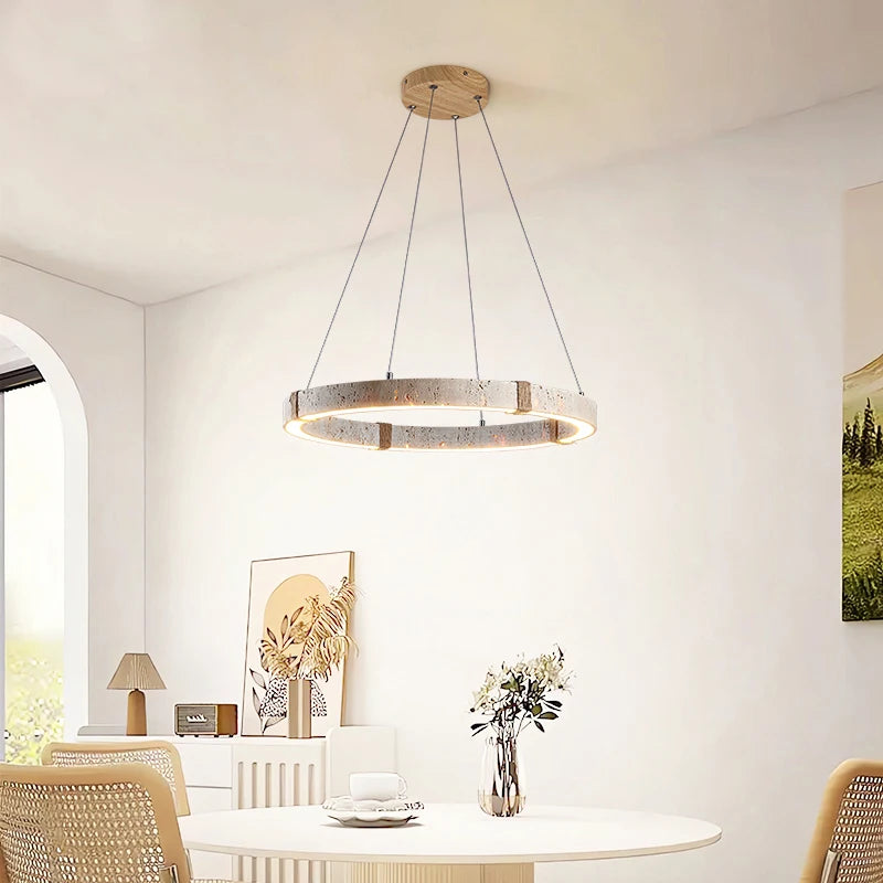 Dining Stone Hanging Lamps